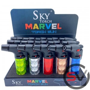 SKY 4inch MARVEL SIDE TORCH - SK101MV (15 CT/DISPLAY)